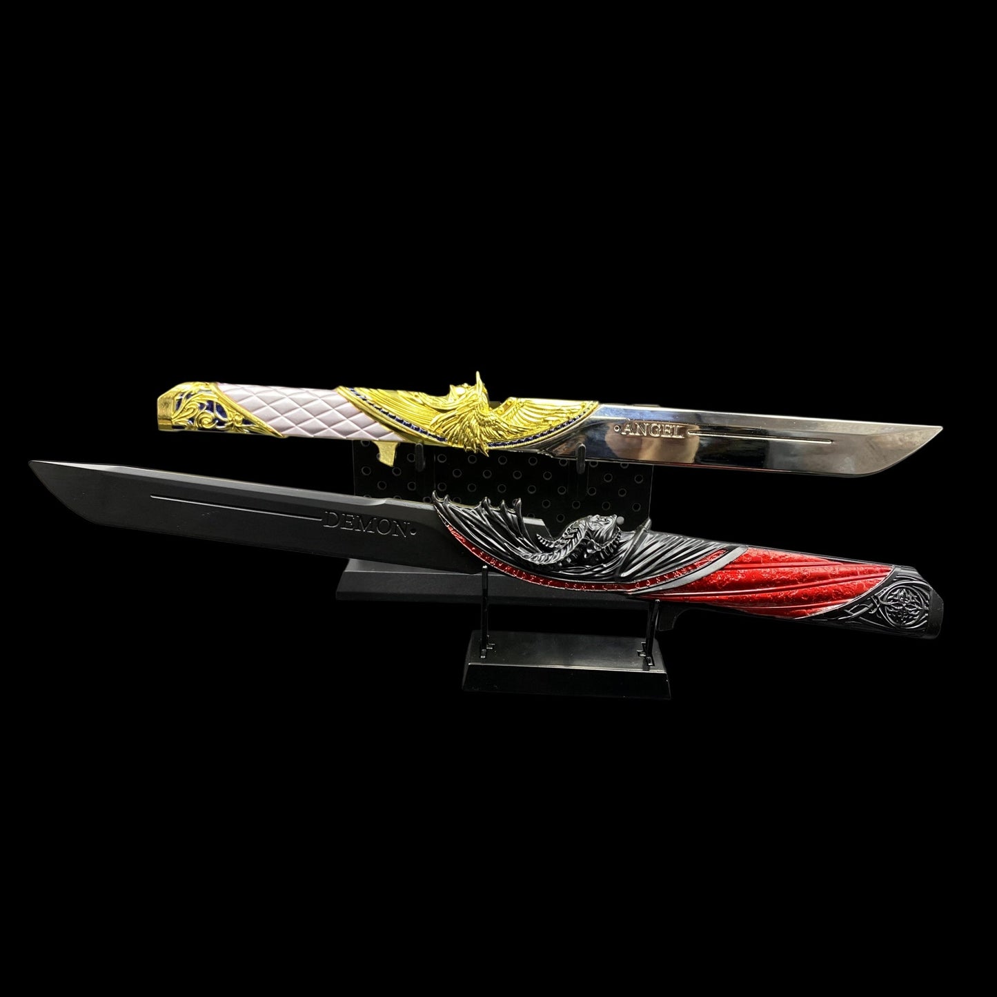 Delta Action Dark Star Angel & Demon Twin Knives Replica 35CM/13.8"- Dull Blade Collectibles