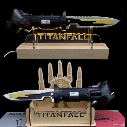 IRL TF2 Metal Data Knife Replica