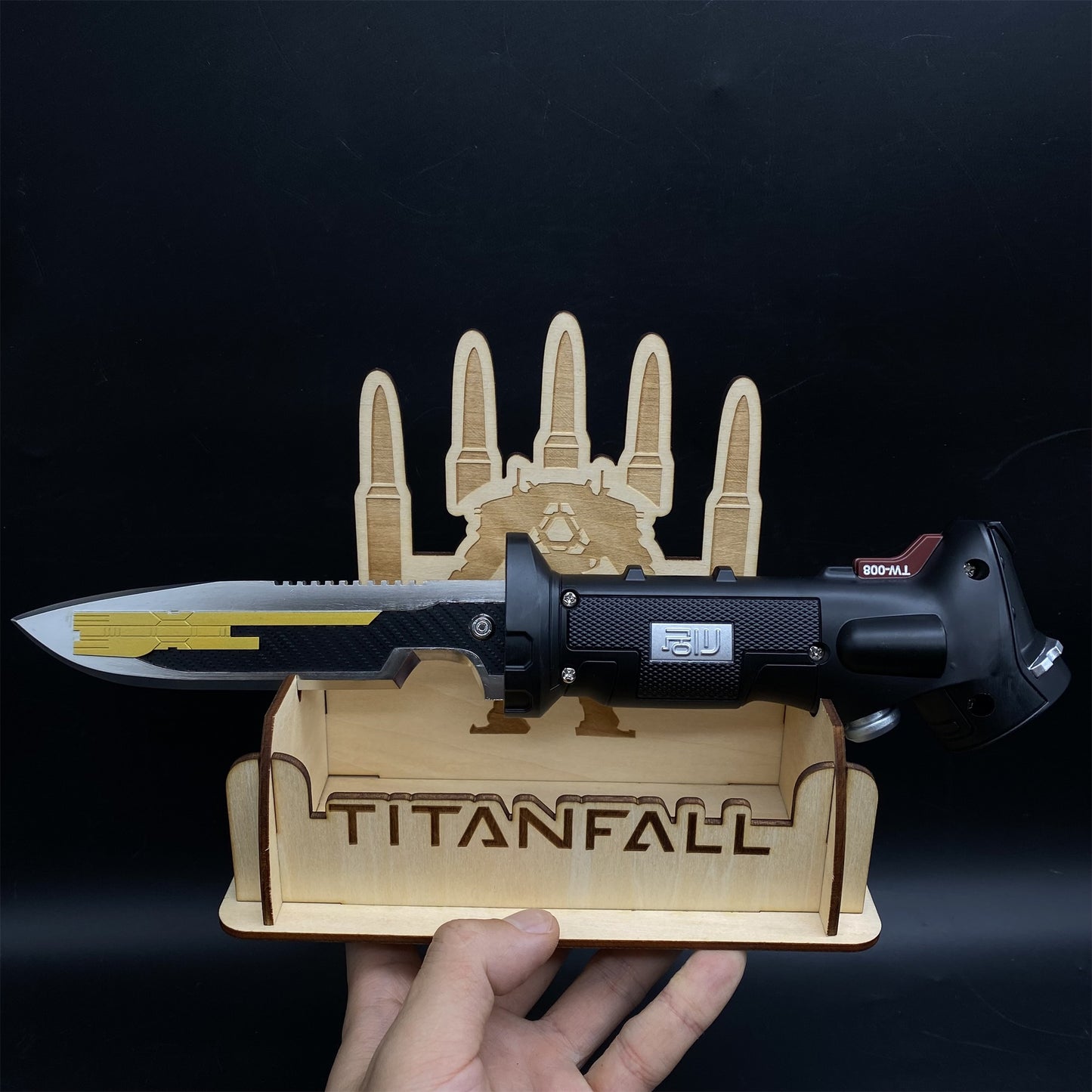 IRL TF2 Metal Data Knife Replica