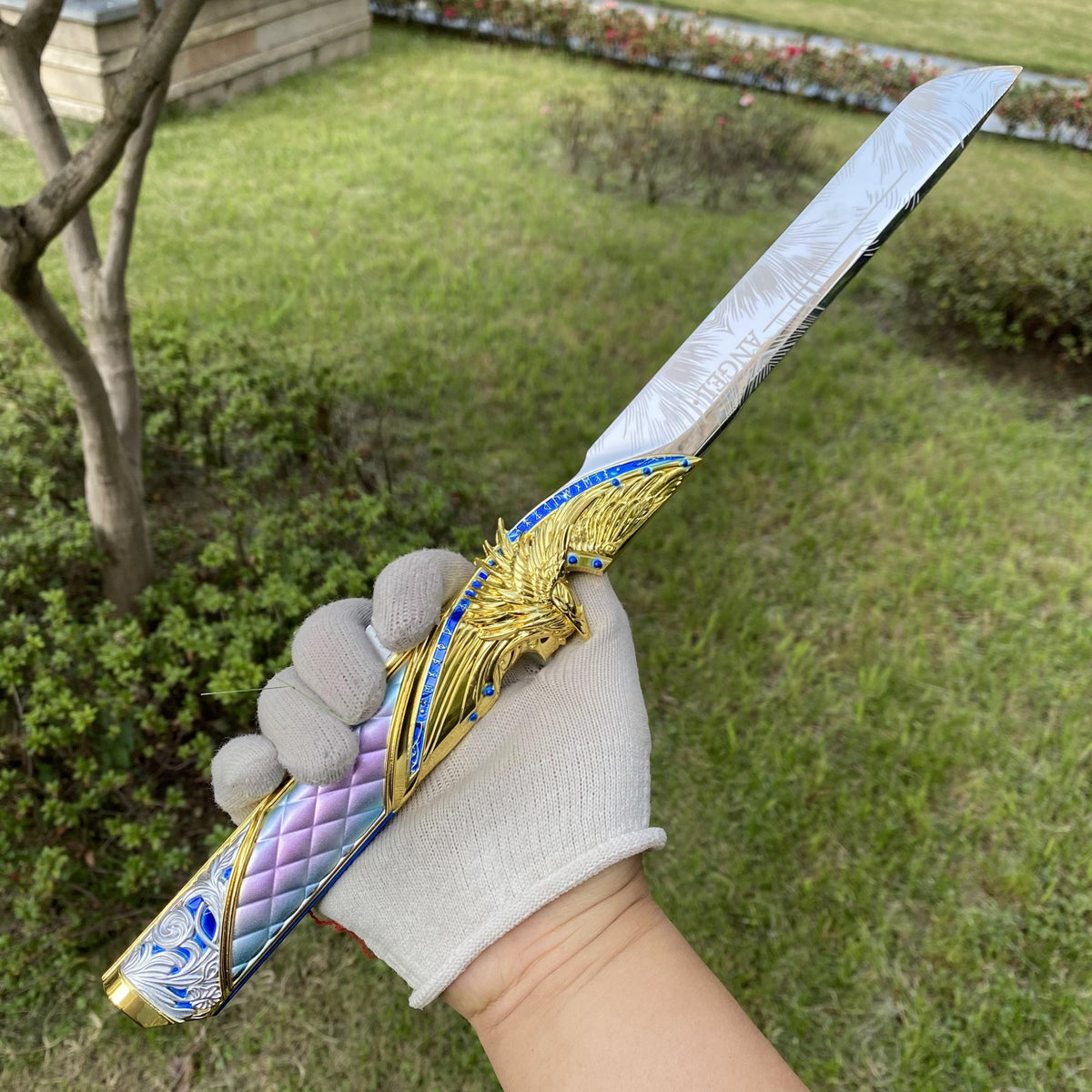 Delta Force Dark Star Angel & Demon Twin Knives Replica 40CM/15.74" - Dull Blade Collectibles