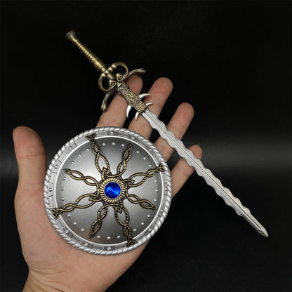 Dark Ruler's Great Shield Rough-tooth Saw The Spear of Resurrection Metal Replica