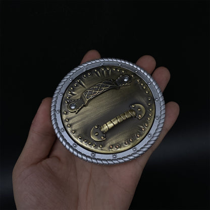 Dark Ruler's Great Shield Rough-tooth Saw The Spear of Resurrection Metal Replica