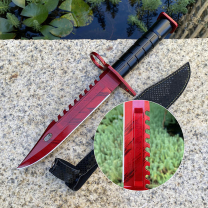 CSGO Full-Size Metal M9 Bayonet Dull Blade Replica 33CM/13"