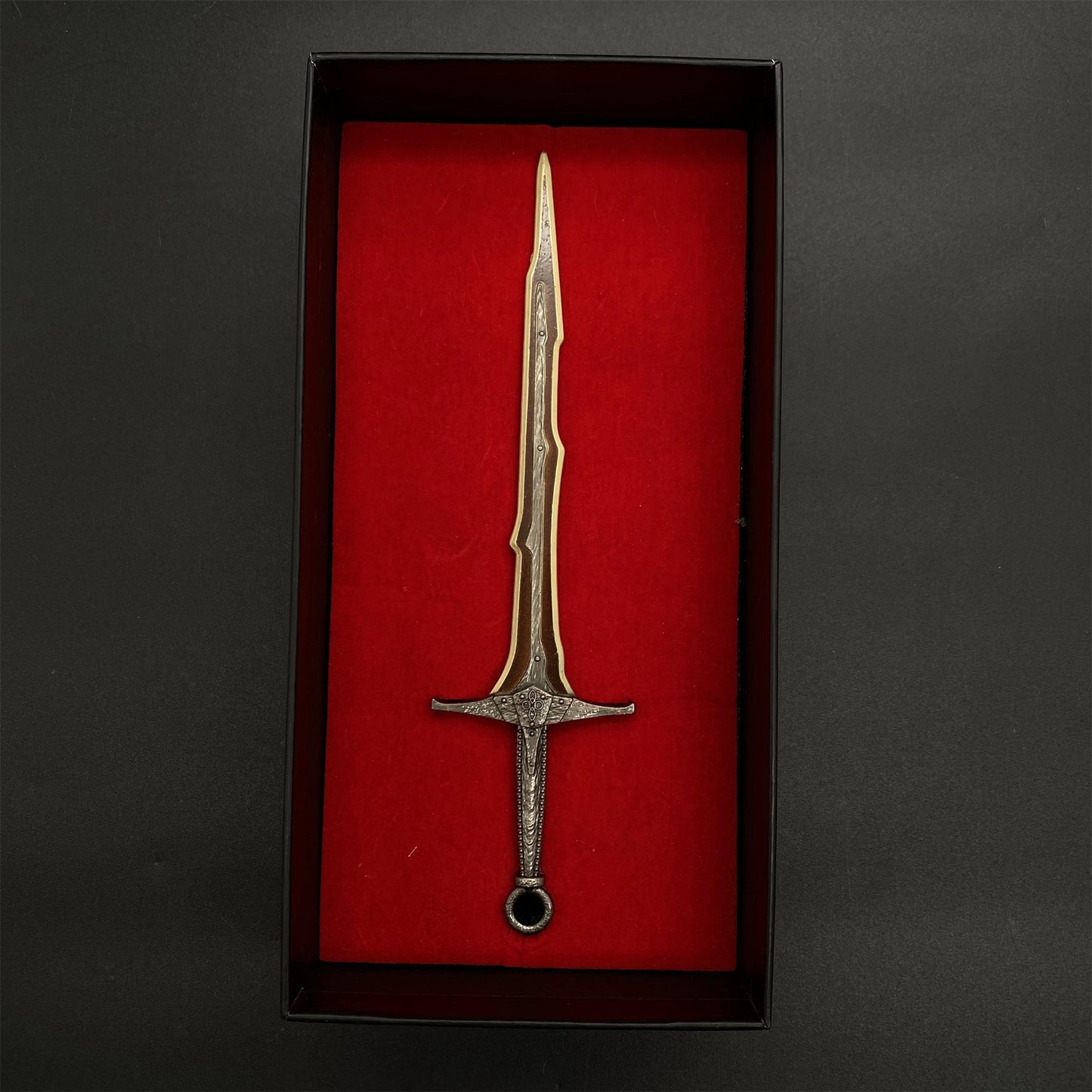 1/6 Scale Skyrim Dragon Bone Weapon Metal Miniatures