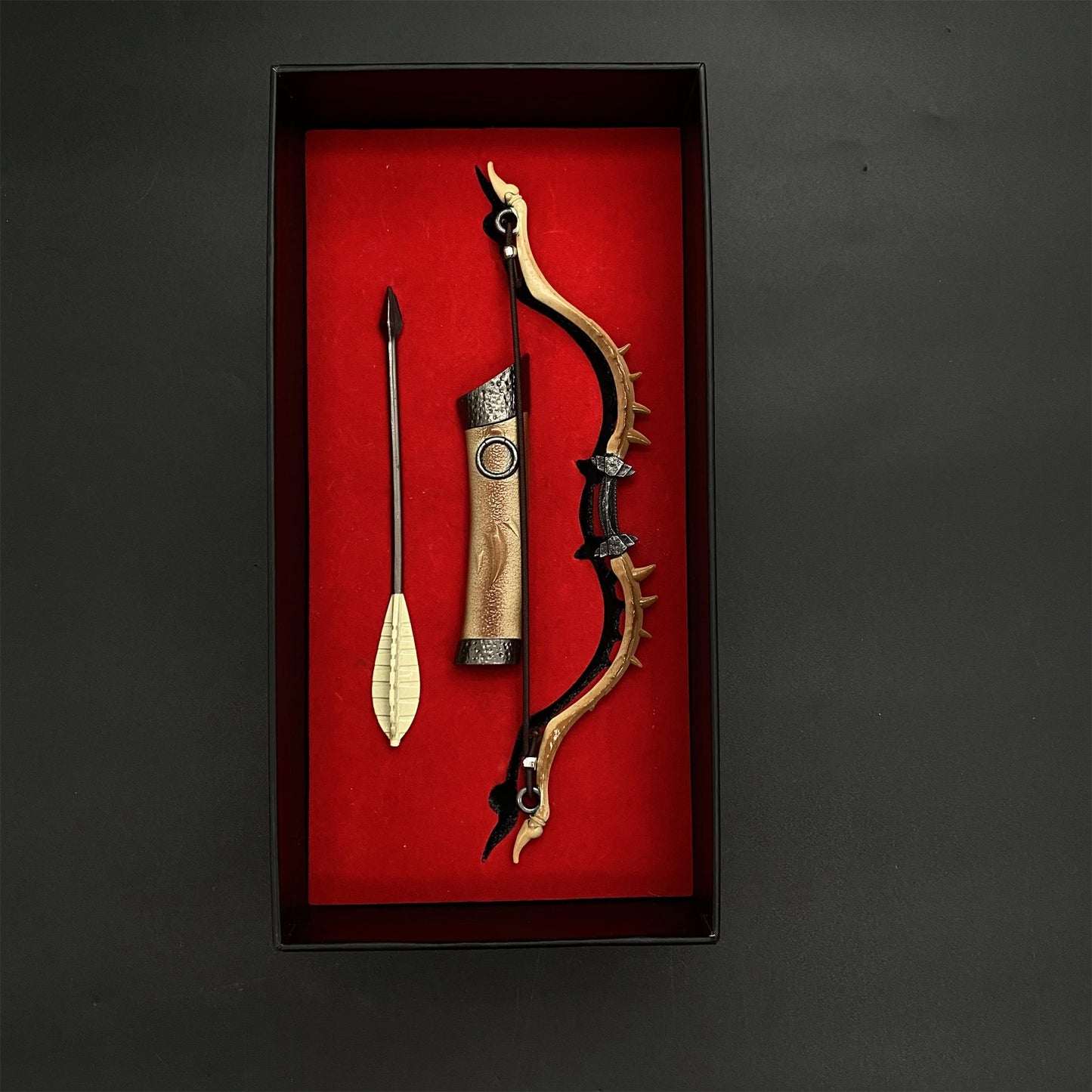 1/6 Scale Skyrim Dragon Bone Weapon Metal Miniatures