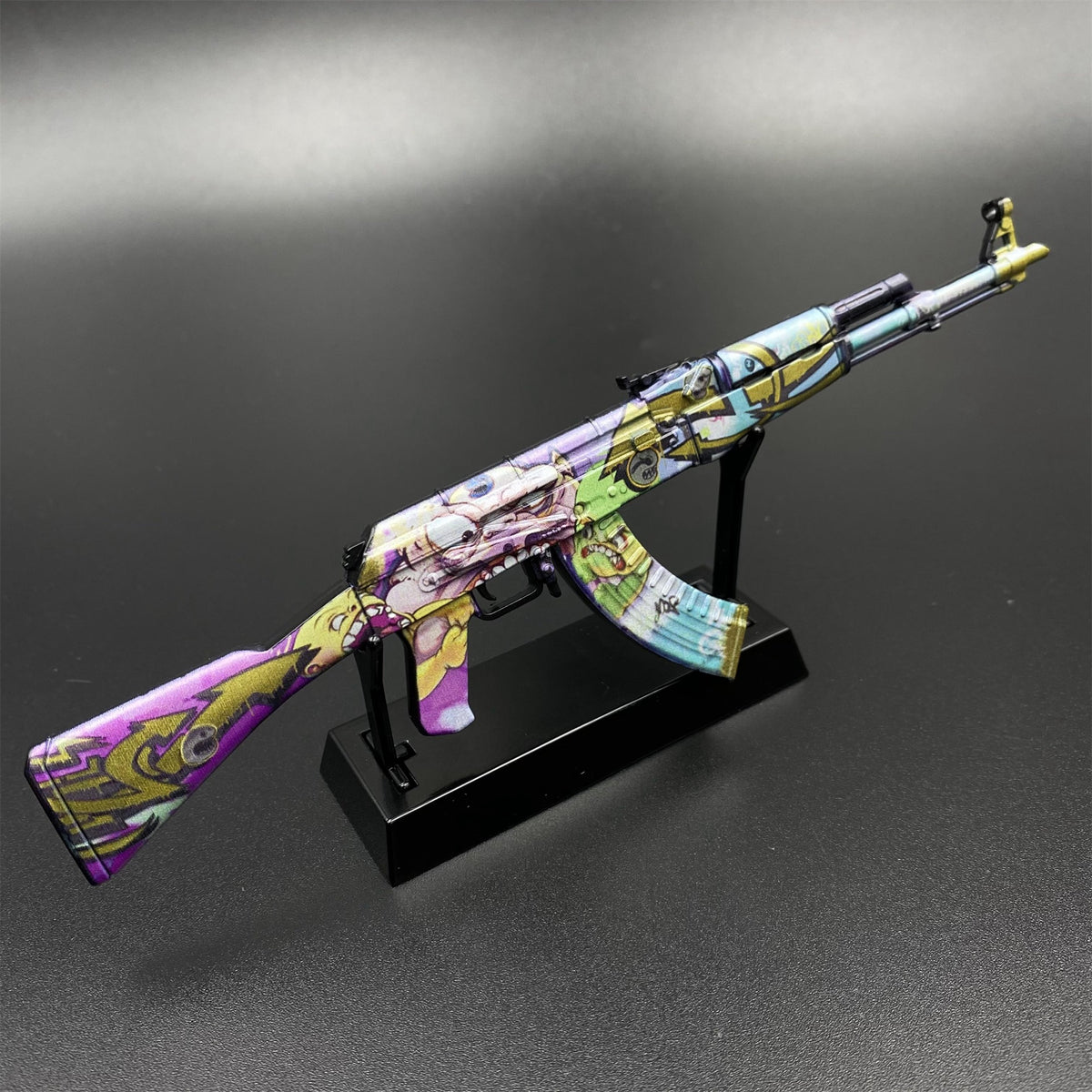 CSGO AK47 B the Monster Metal Tiny Gun Miniature For Display
