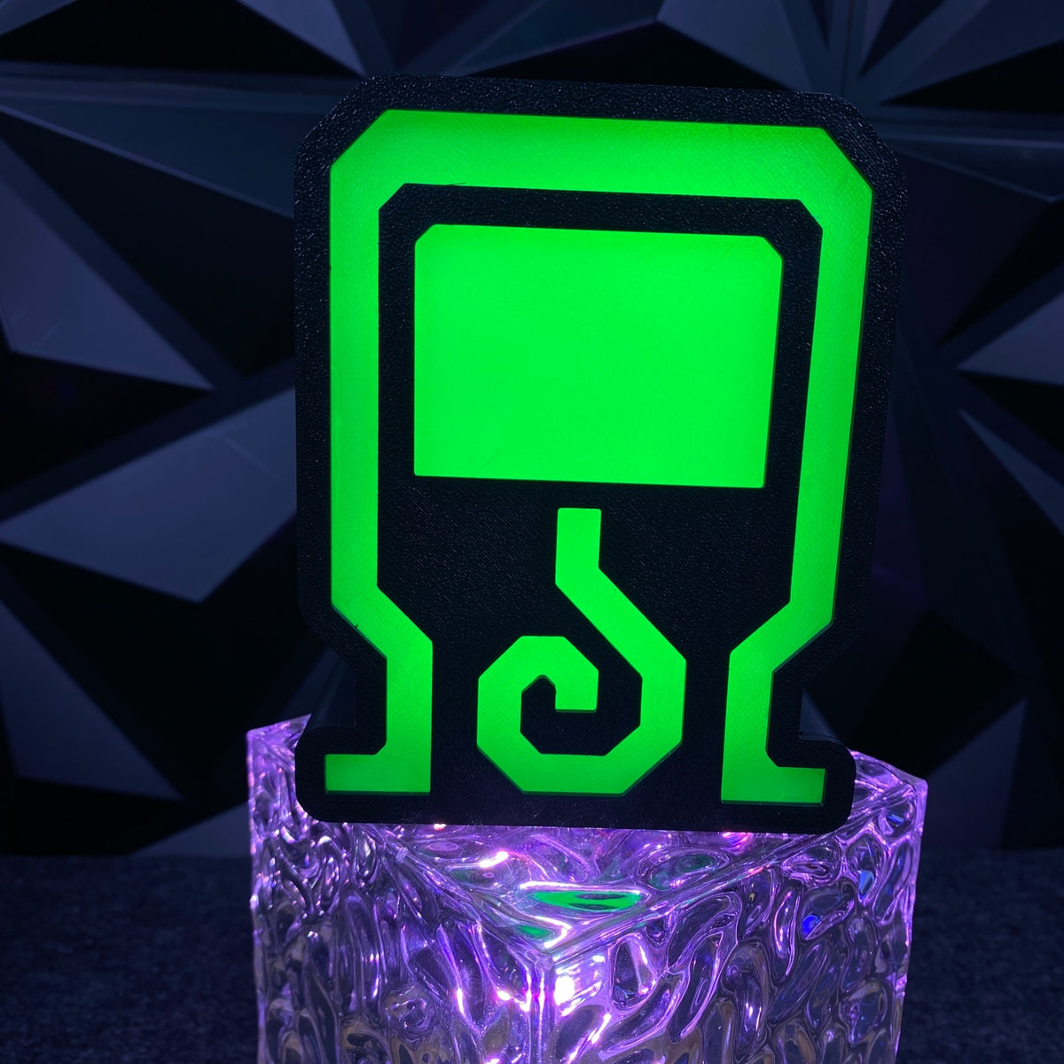 Monster Mega Potion Gamer Potion Symbol LED Night Light, 3D Printed Game Room Decor Gift