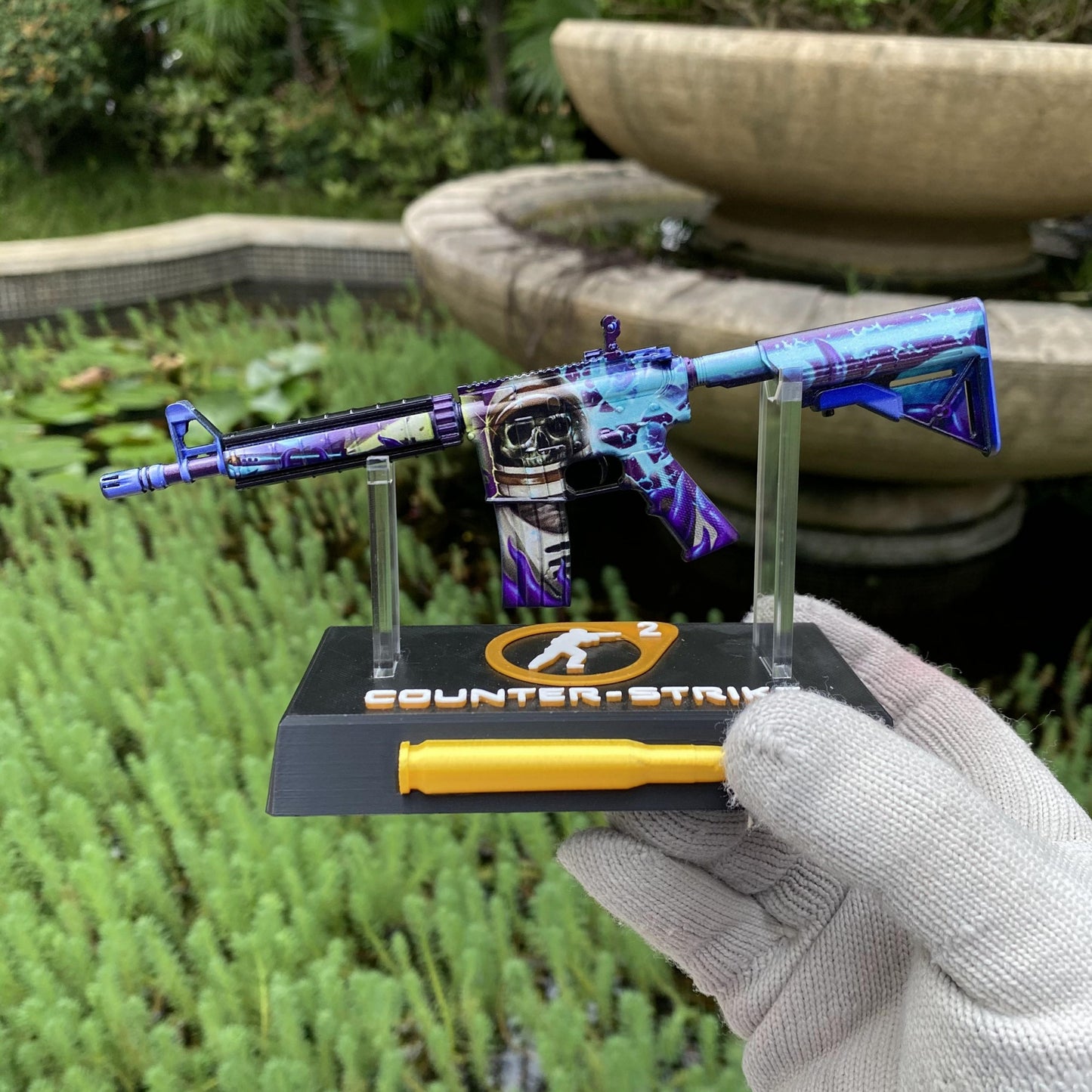 M4A4 Desolate Space Mini Metal Replica For Collection