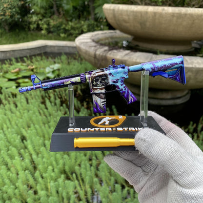M4A4 Desolate Space Mini Metal Replica For Collection