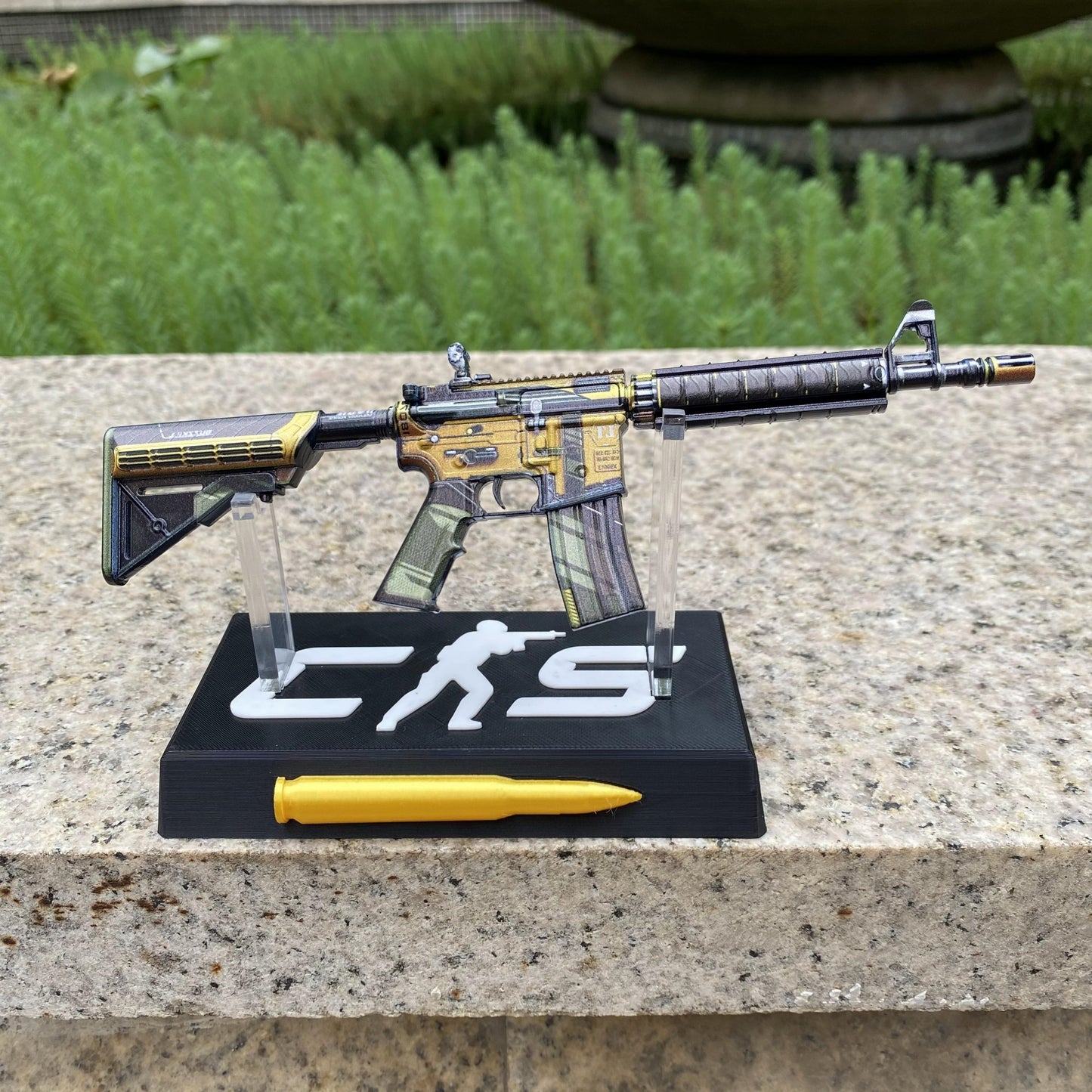 Metal Tiny CS M4A4 Buzz Kill Gun Miniature For Collection