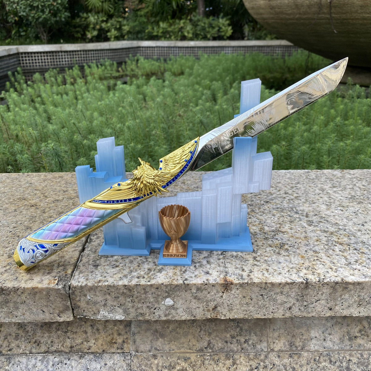 Delta Force Dark Star Angel & Demon Twin Knives Replica 40CM/15.74" - Dull Blade Collectibles