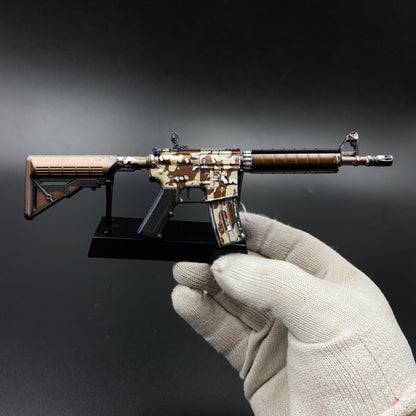 CS M4A4 Desert Storm Mini Metal Replica For Collection