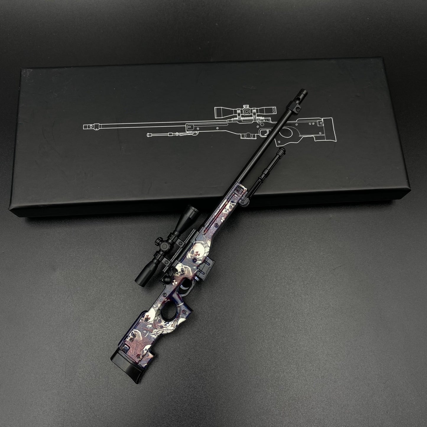 CS Tiny Gun Acheron AWP Metal Miniature For Collection