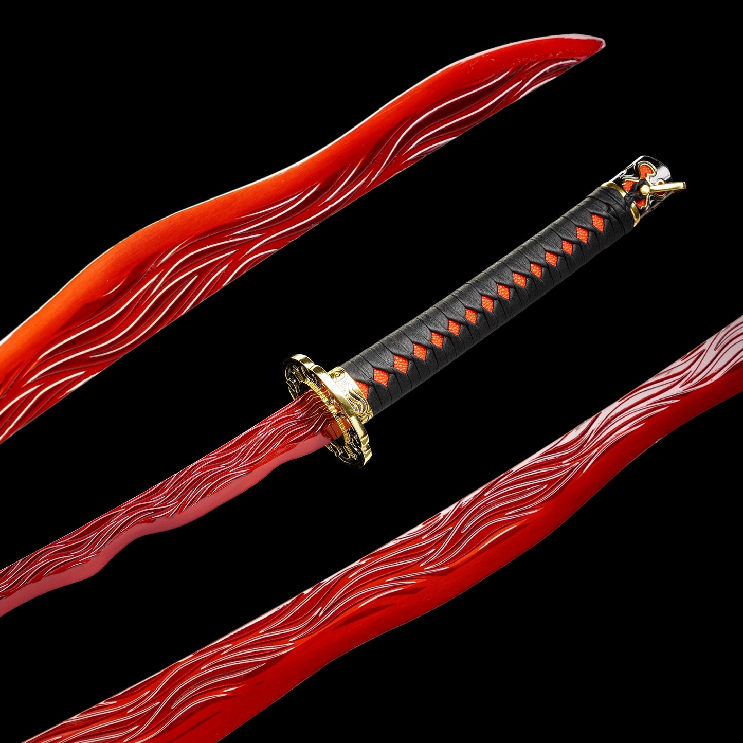 IRL Rivers of Blood Katana Soul Game Bleed Build Game Katana For Collection