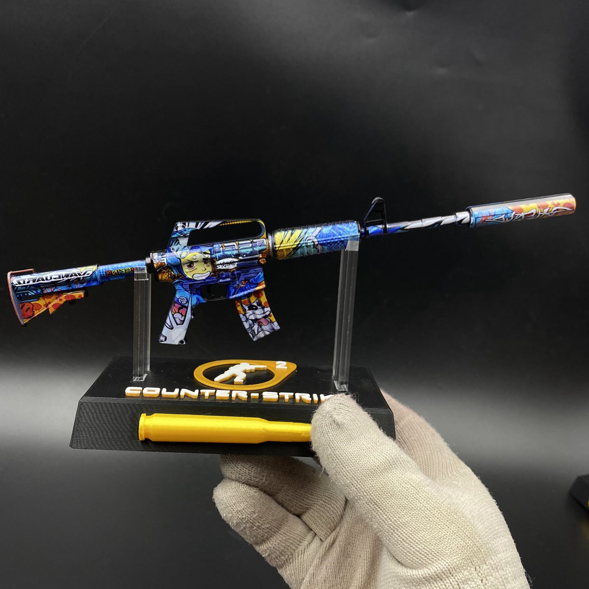 CSGO M4A1-S Player Two Metal Tiny Gun