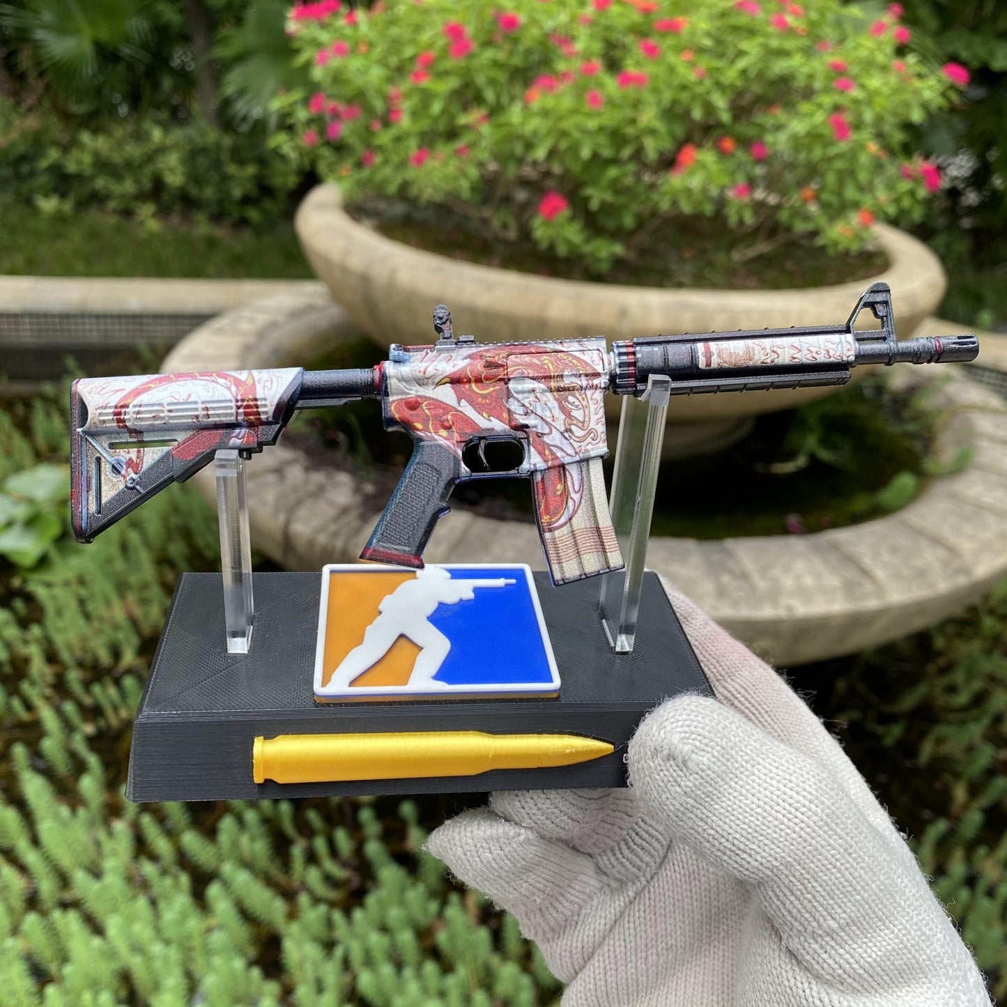 CS M4A4 Falak Mini Metal Replica For Collection