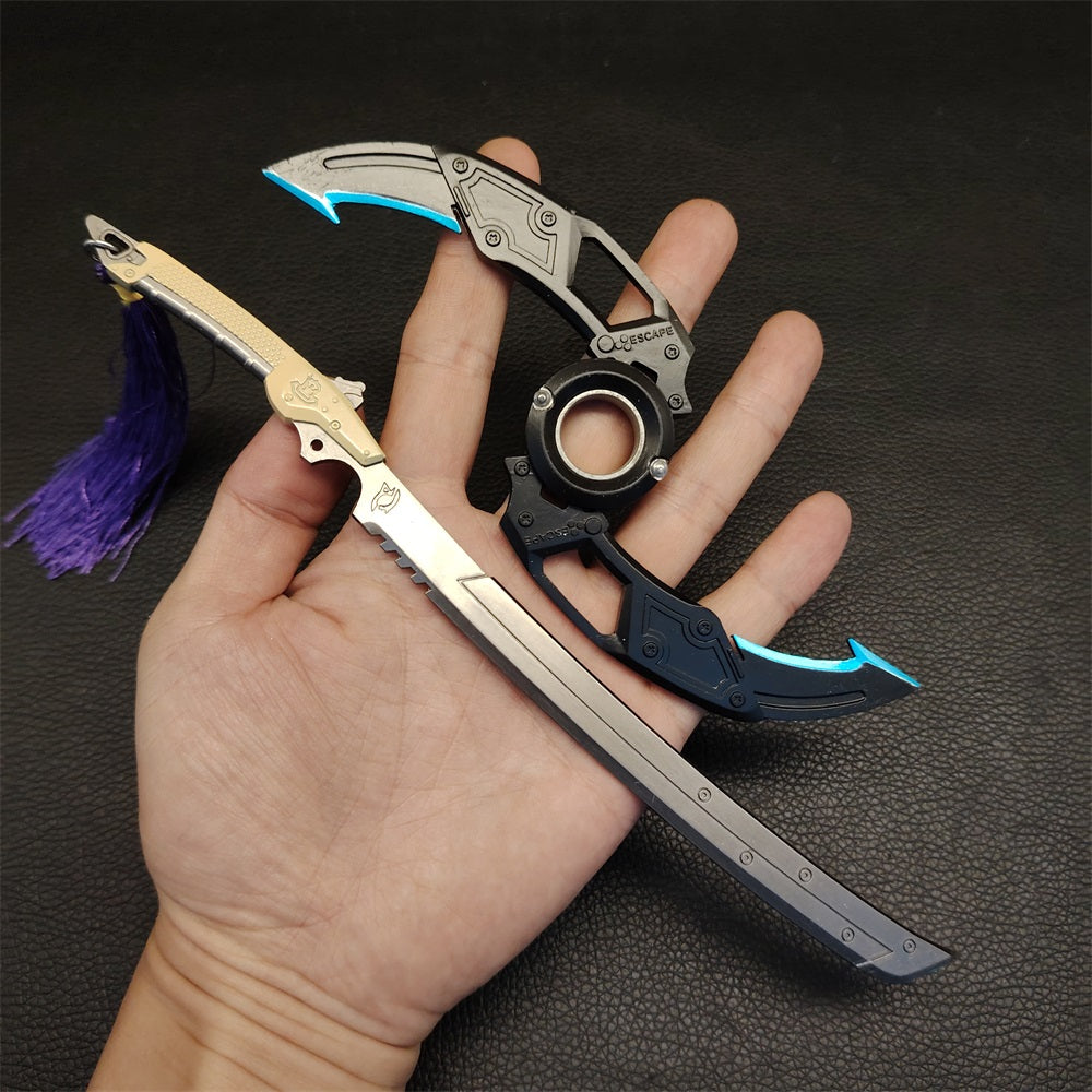 Mini Scale Bloodhound Wraith Gibraltar Mirage Wattson Crypto Valkyrie Heirloom Metal Crafts