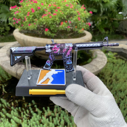 CS M4A4 Neo-Noir Mini Metal Replica For Collection