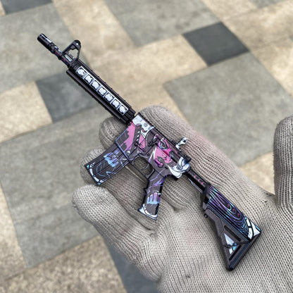CS M4A4 Neo-Noir Mini Metal Replica For Collection