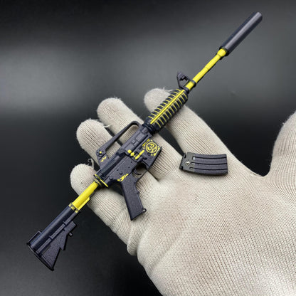 CS M4A1‑S Knight Metal Tiny Gun Replica for Collectible