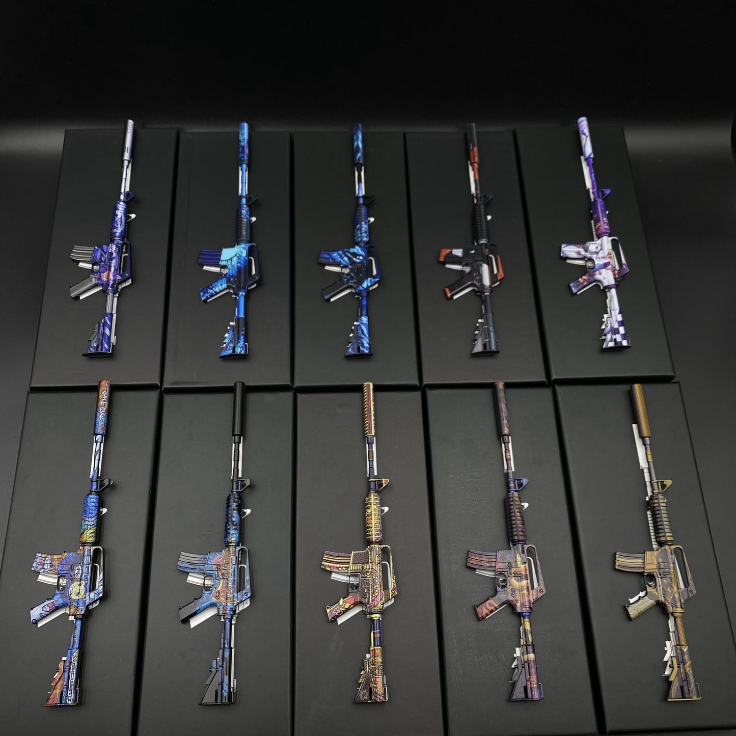 Hot Skin CS M4A1-S Gun Miniature Collection