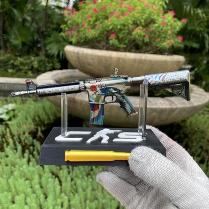 Metal Tiny CS Eye of Horus Gun Miniature For Collection