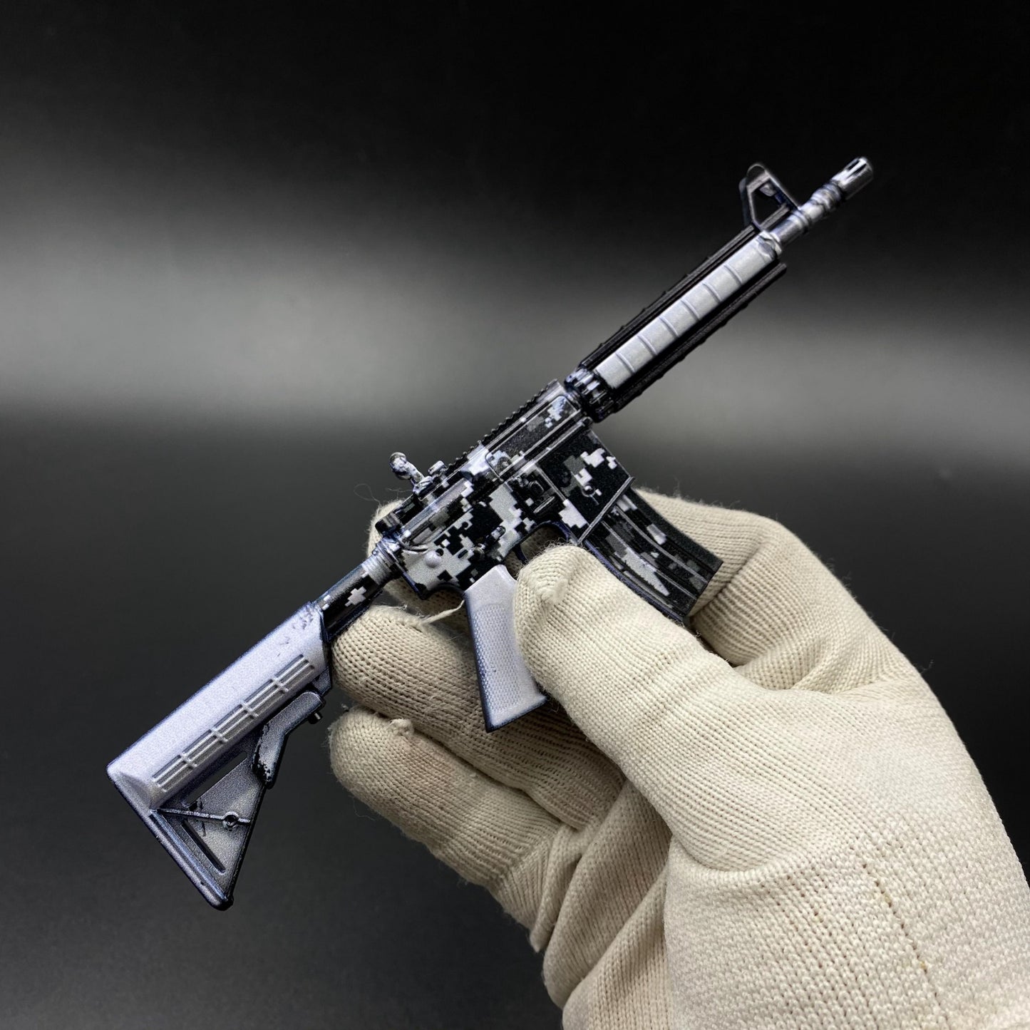 Metal Tiny CS M4A4 Urban DDPAT Gun Miniature For Collection