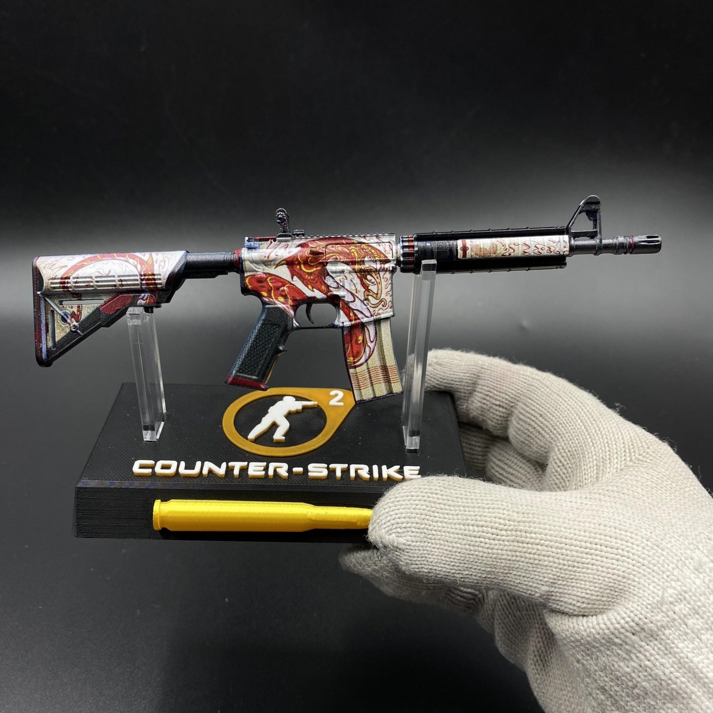 CS M4A4 Falak Mini Metal Replica For Collection