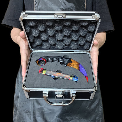 CSGO Mystery Box IRL Rare Skin Knife High End Aluminum Alloy Gift Box