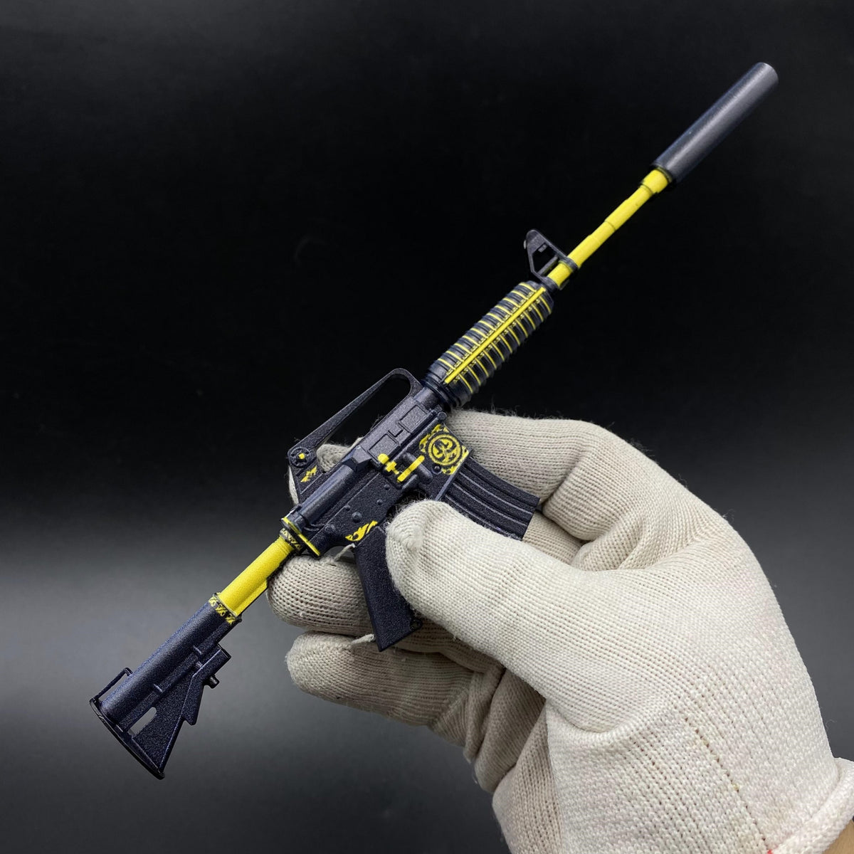 CS M4A1‑S Knight Metal Tiny Gun Replica for Collectible