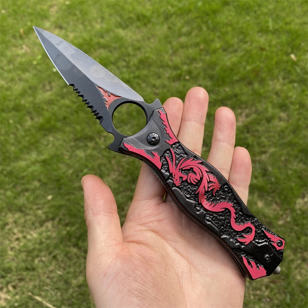 Ultimate 3D Relief Sculpture Folding Knife Collection