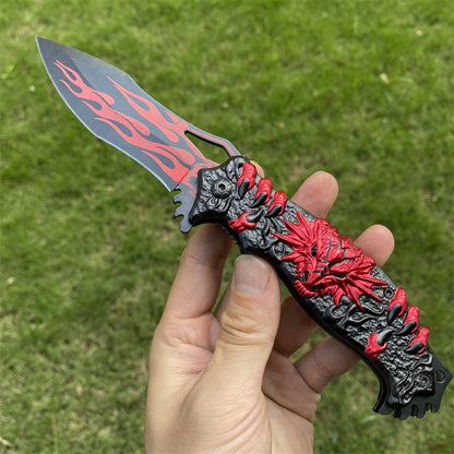 Ultimate 3D Relief Sculpture Folding Knife Collection