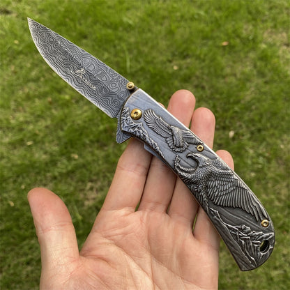 Ultimate 3D Relief Sculpture Folding Knife Collection