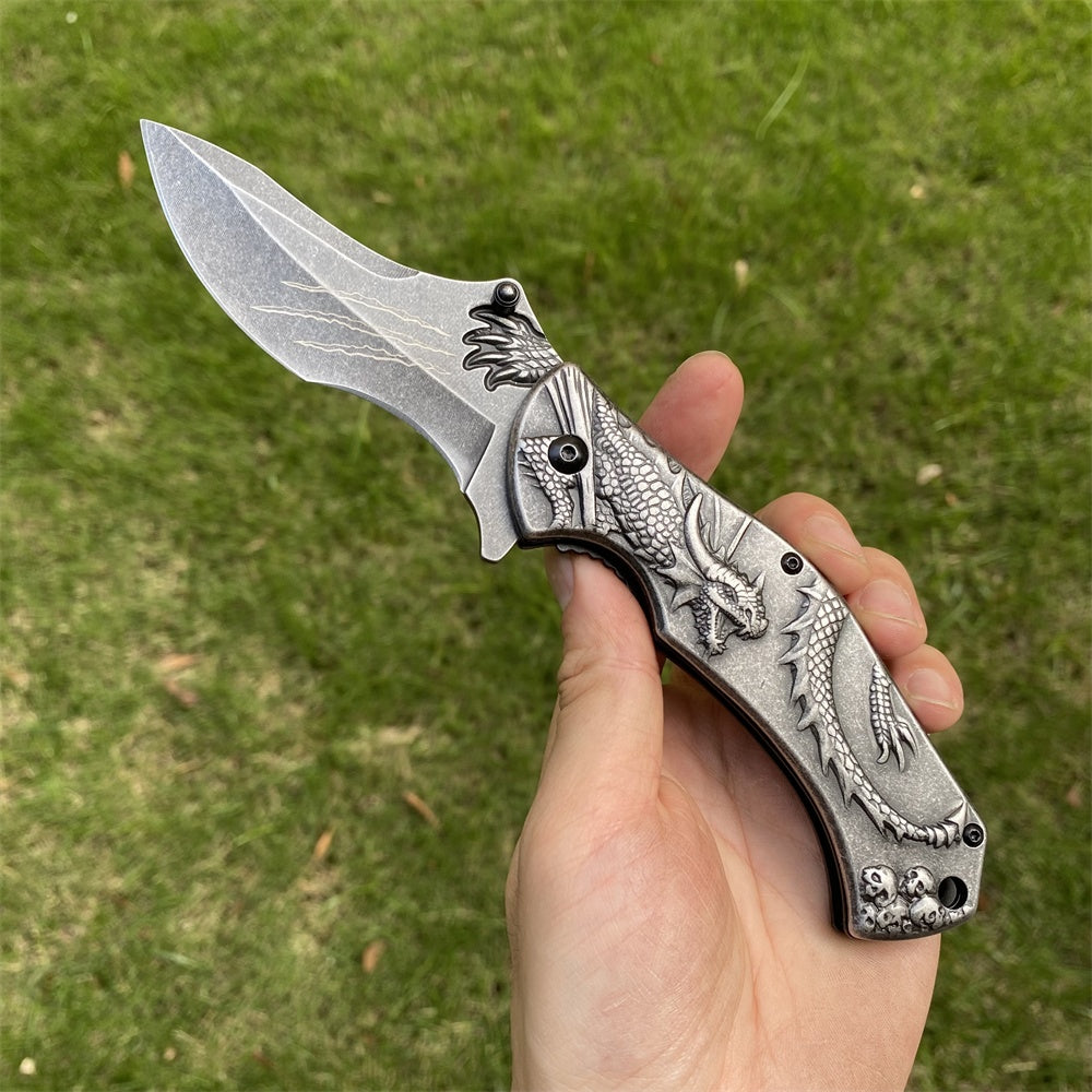 Ultimate 3D Relief Sculpture Folding Knife Collection