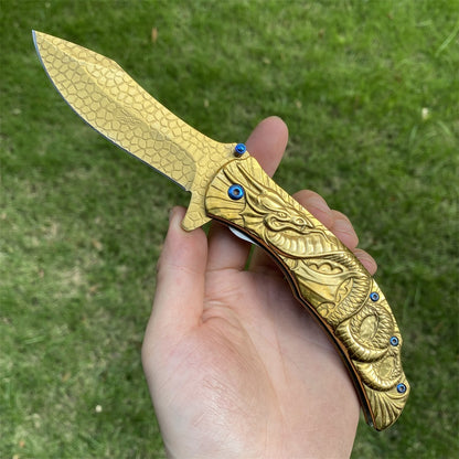 Ultimate 3D Relief Sculpture Folding Knife Collection