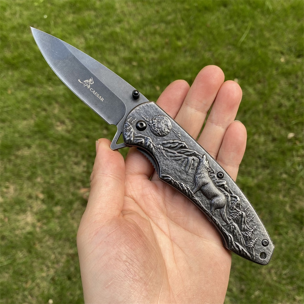 Ultimate 3D Relief Sculpture Folding Knife Collection