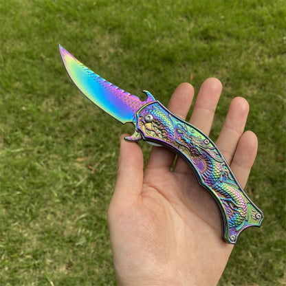 Ultimate 3D Relief Sculpture Folding Knife Collection