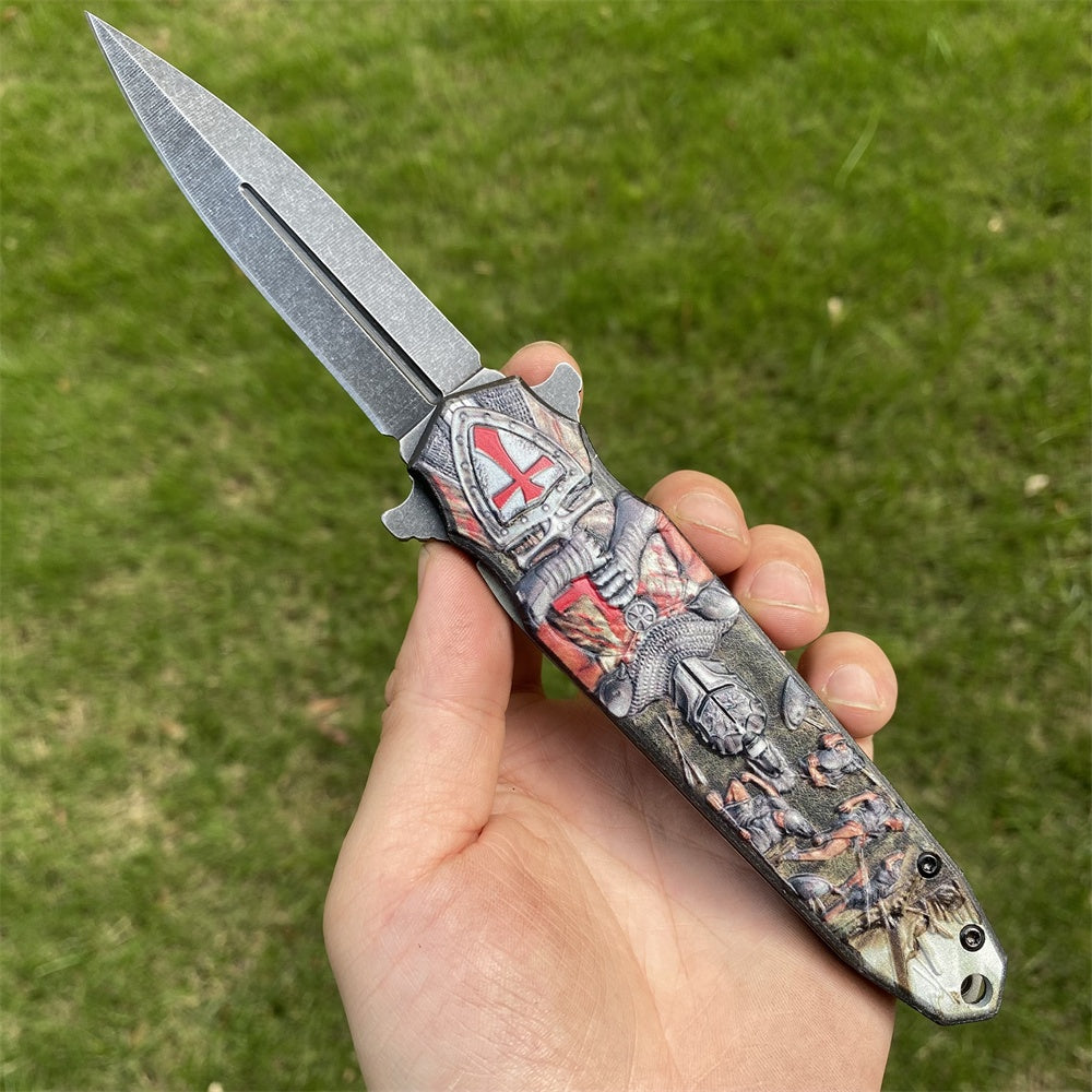 Ultimate 3D Relief Sculpture Folding Knife Collection