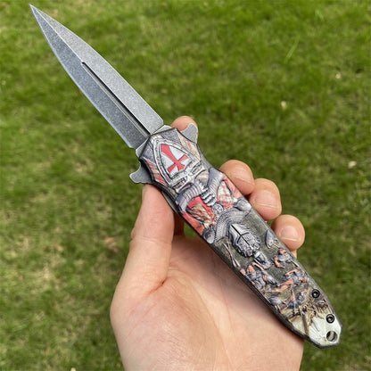 Ultimate 3D Relief Sculpture Folding Knife Collection