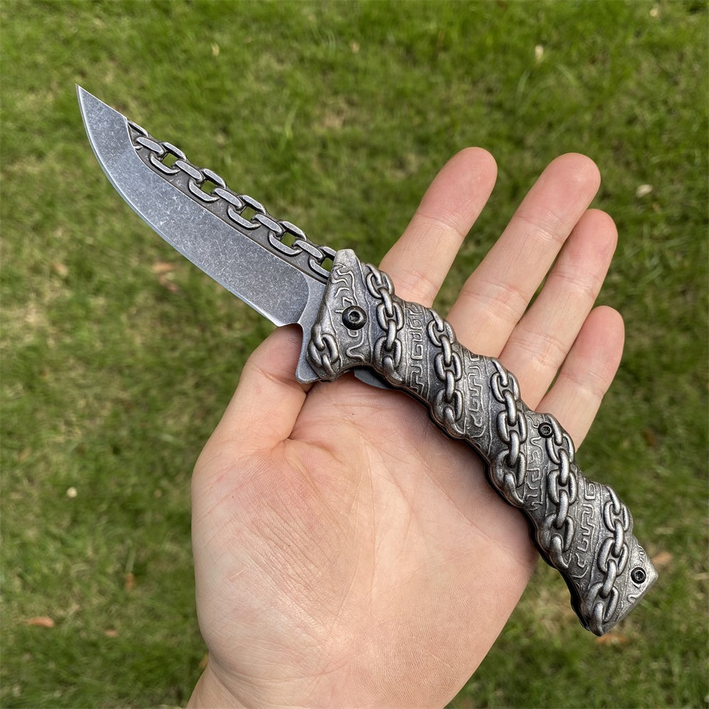 Ultimate 3D Relief Sculpture Folding Knife Collection