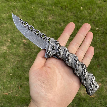 Ultimate 3D Relief Sculpture Folding Knife Collection