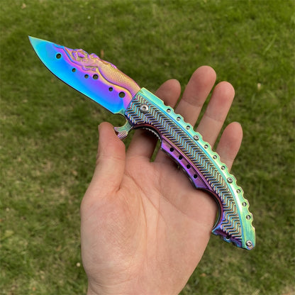 Ultimate 3D Relief Sculpture Folding Knife Collection