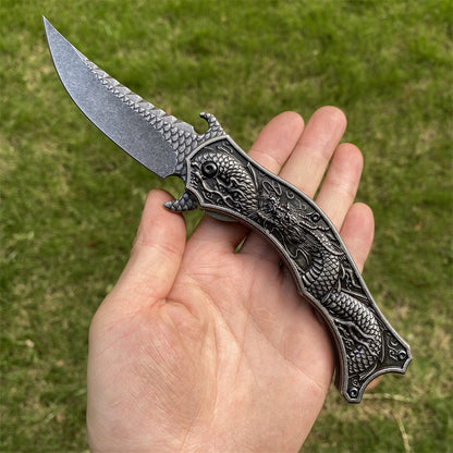 Ultimate 3D Relief Sculpture Folding Knife Collection
