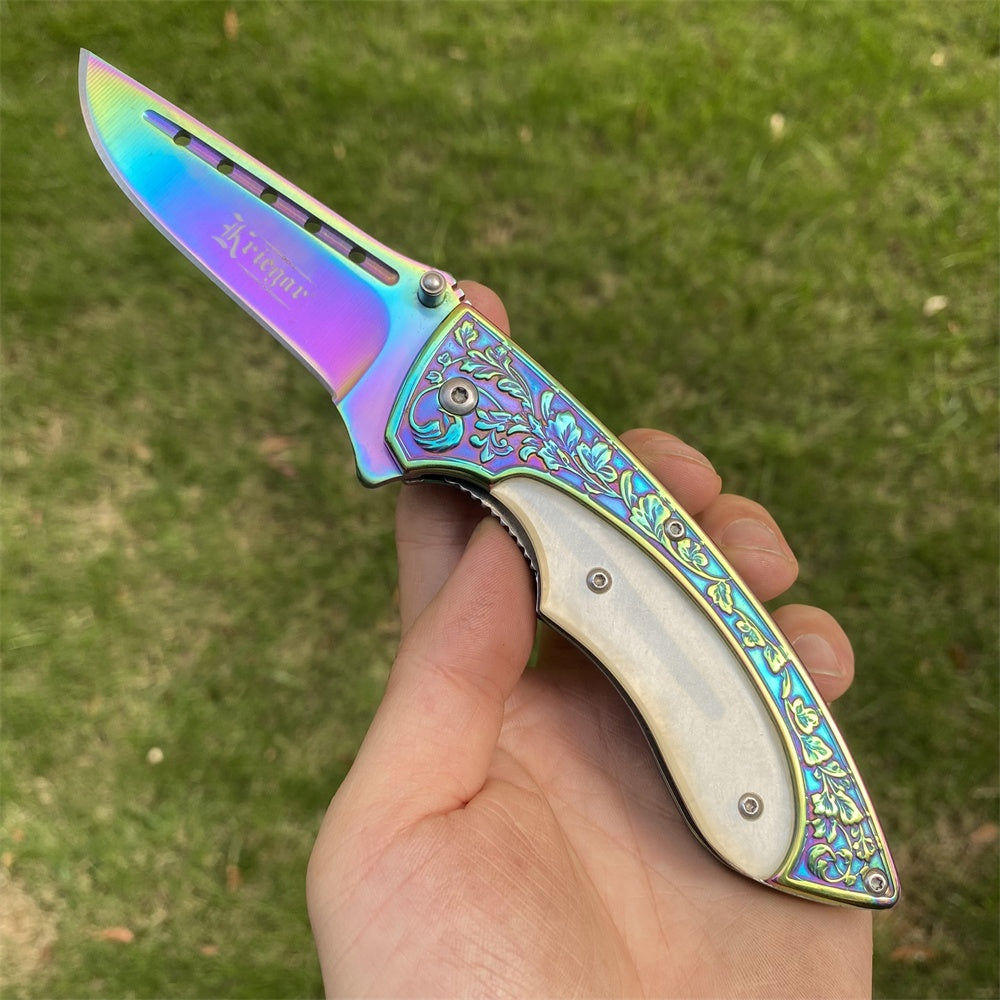 Ultimate 3D Relief Sculpture Folding Knife Collection