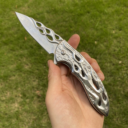 Ultimate 3D Relief Sculpture Folding Knife Collection