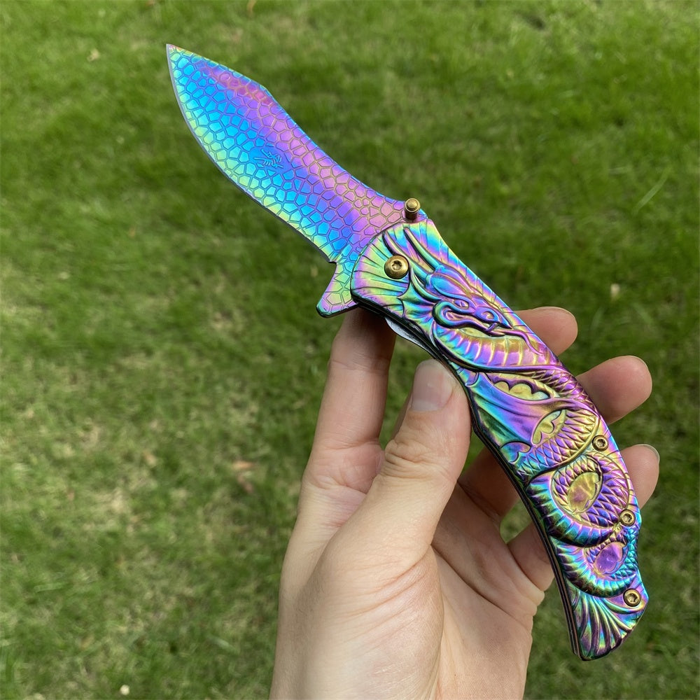 Ultimate 3D Relief Sculpture Folding Knife Collection
