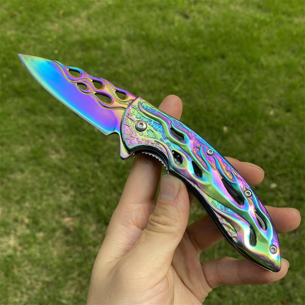 Ultimate 3D Relief Sculpture Folding Knife Collection