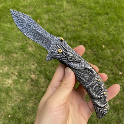 Ultimate 3D Relief Sculpture Folding Knife Collection