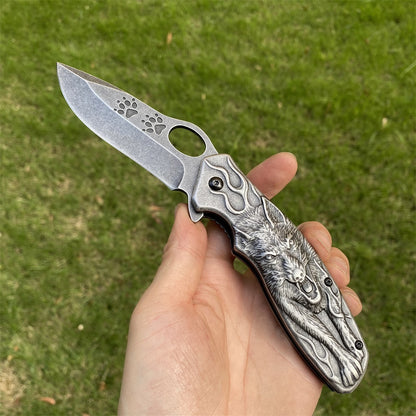 Ultimate 3D Relief Sculpture Folding Knife Collection