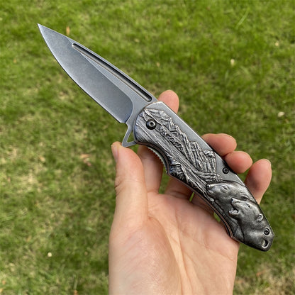 Ultimate 3D Relief Sculpture Folding Knife Collection